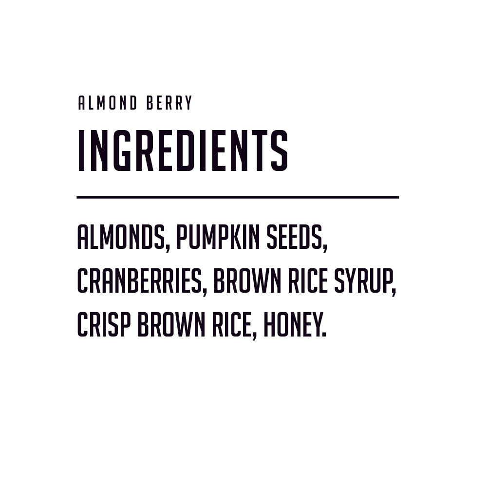 Almond Berry 12-pack - Vel Bars